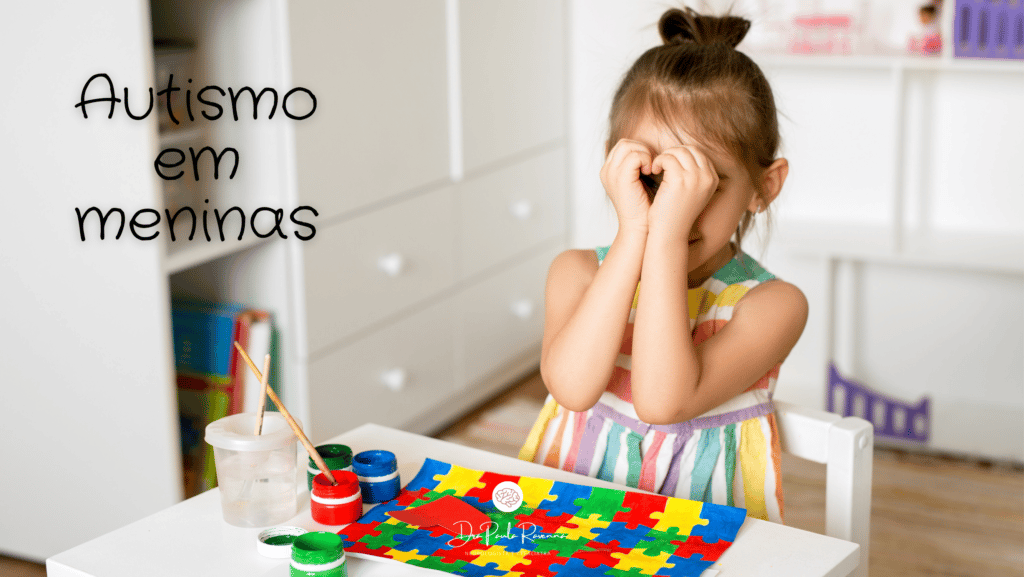 foto de uma menina autista, o autismo em meninas é mais difícil ser descoberto